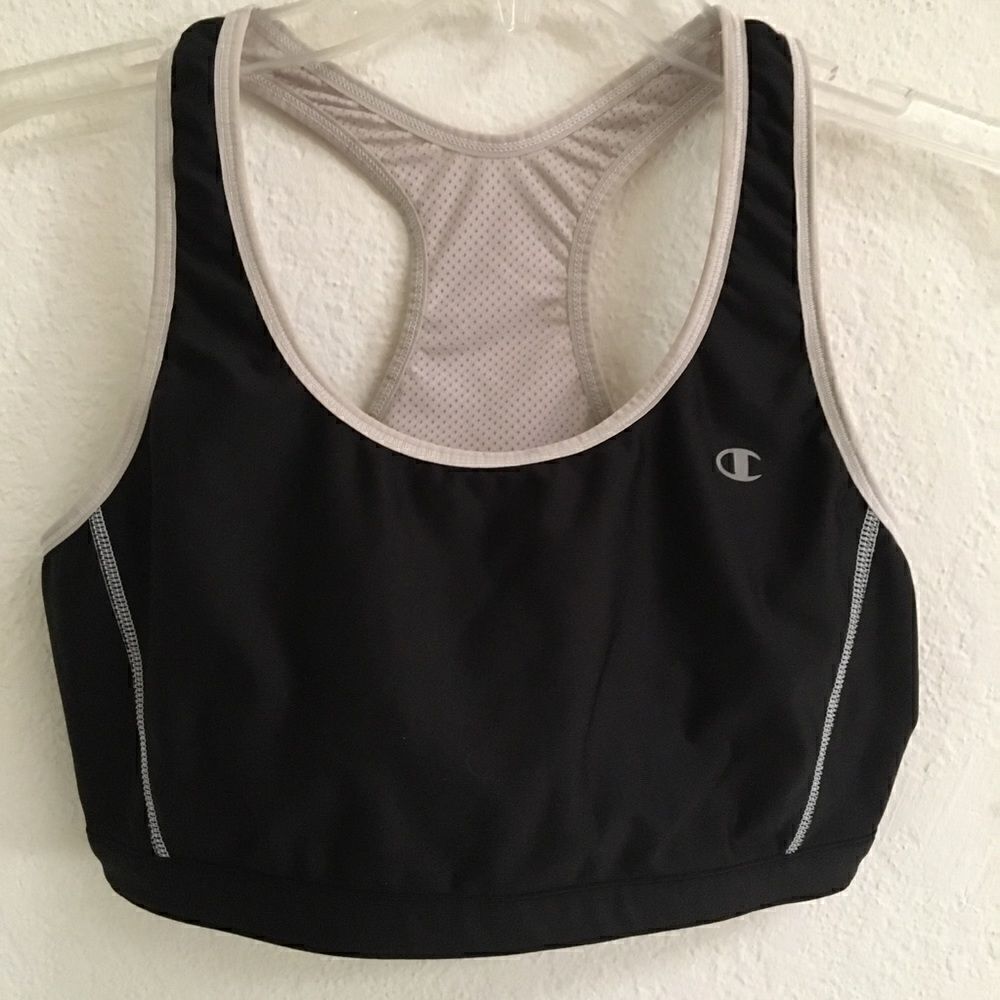Champion reversible black/gray sports bra XS‎